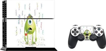 GADGETSWRAP SC14980 - Printed Green Monster Skin For Console & Controller  Gaming Accessory Kit