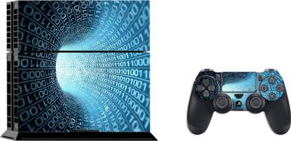 GADGETSWRAP SPS4C16499 - Printed Super Computer Skin For PS4 Console & Controller  Gaming Accessory Kit