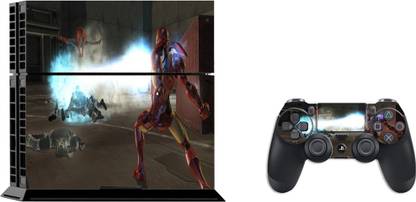 GADGETSWRAP SPS4C15592 - Printed Marvel Ultimate Alliance 2 Fusion Skin For PS4 Console & Controller  Gaming Accessory Kit