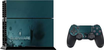 GADGETSWRAP SPS4C14460 - Printed Desktop Alienware Skin For PS4 Console & Controller  Gaming Accessory Kit
