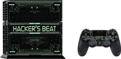 GADGETSWRAP SPS4C15026 - Printed Hacker Beast Skin For PS4 Console & Controller  Gaming Accessory Kit