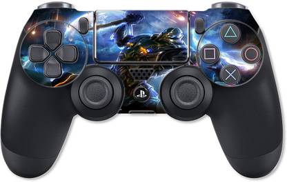 GADGETSWRAP PS4CS12374 - Printed robots Split Skin For PS4 Controller  Gaming Accessory Kit