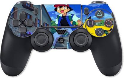 GADGETSWRAP PS4CS12131 - Printed pokemon time to fight Split Skin For PS4 Controller  Gaming Accessory Kit