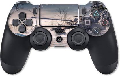 GADGETSWRAP PS4CS13321 - Printed World of tank Unflappable Split Skin For PS4 Controller  Gaming Accessory Kit