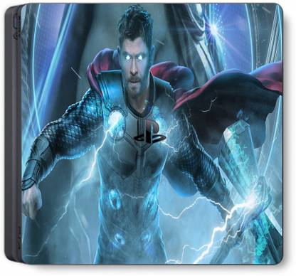 GADGETSWRAP PS4CS6102 - Printed Avengers End Game Thor Skin For PS4  Gaming Accessory Kit