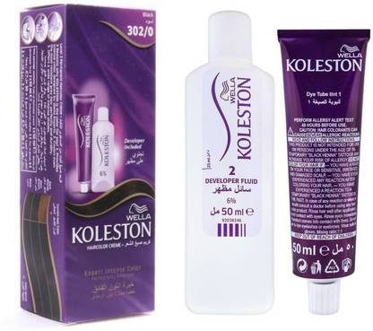 Wella Professionals Koleston 302/0 Hair Color black , Black