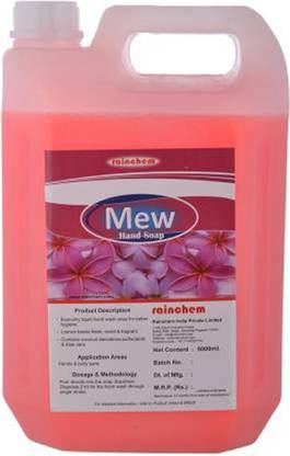 Rainchem Mew Hand Wash Liquid Solution Refill Hand Wash Bottle