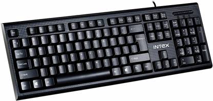 इंटेक्स Corona Pro वायर्ड USB डेस्कटॉप कीबोर्ड