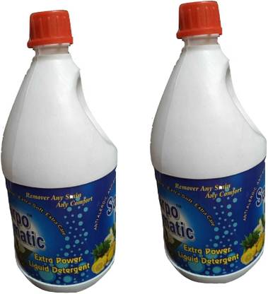SAPRO MATIC Extra Power Liquid Detergent 2 Litre ( Pack Of 2 ) Liquid Detergent