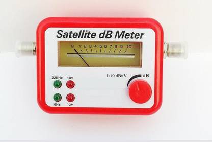 Inditrust Satellite Signal Finder Db Meter for Full Hd Satellite Signal Finder Db Meter for Full Hd Non-magnetic Electronic Level