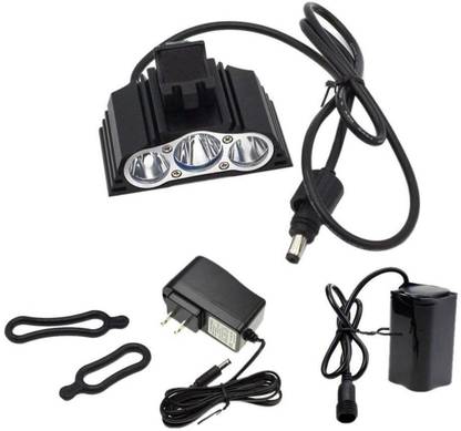 ZIGLY Bicycle 3 x CREE XM-L T6 LED Bicycle Front Light LED Front Light