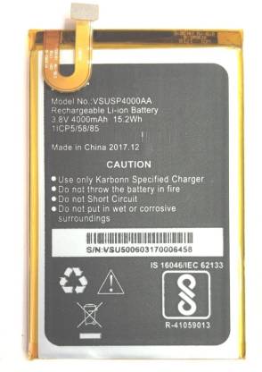 RUTIGH ONLINE SELLING Mobile Battery For  karbonn aura power 4G