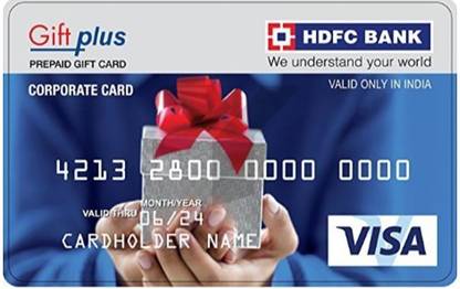 HDFC Physical Gift Card
