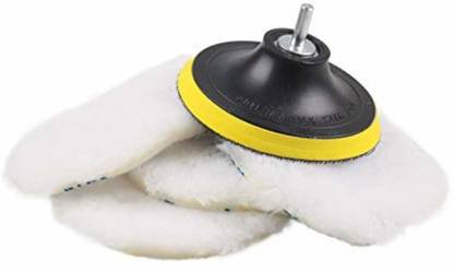 DIY Crafts 3" inch Crafts Buff Backing Pad Hook Loop Pad Without Dril Attachment Sanding Disc Wood Polisher