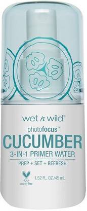 Wet n Wild Photo Focus Primer Water – Cool As A Cucumber Primer  - 45 ml