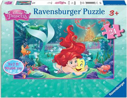 RAVENSBURGER 05468 Hugging Arielle (24 pc) Puzzle
