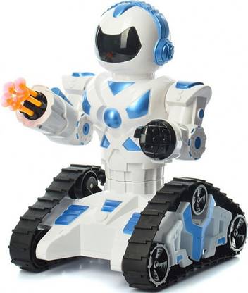 STYLO 2.4GHz 10 Channel Remote Control Robot for Kids, Intelligent Tank Robot