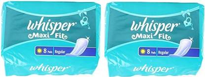 Whisper Maxi Fit Regular 8+8 Sanitary Pads Sanitary Pad