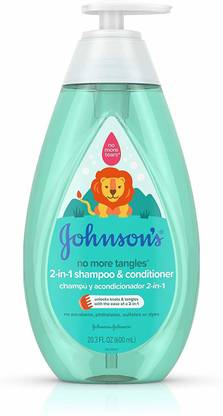JOHNSON'S BABY No More Tangles 2 in 1 Shampoo and Conditioner