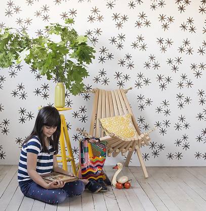 YMS Size:- 16" X 24" Wink twinkling Wall Stencil