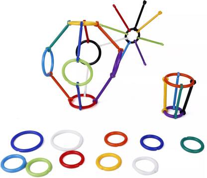 Ratnas Little Link Designer for Kids. Build and Construct AS Many Objects AS You CAN. A Perfect Creativity Game…