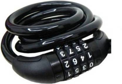 Afpin Anti-Theft Steel Strong Bicycle/Luggage/Helmet Security Lock Cycle Lock