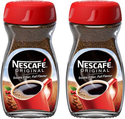 Nescafe Original Instant Coffee Jar, 100 g (Pack of 2) Instant Coffee
