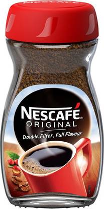Nescafe Original Instant Coffee Jar, 100g Instant Coffee