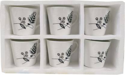 Reddish Pack of 6 Bone China