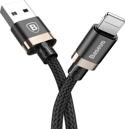 Baseus Lightning Cable 1 m Golden Belt Series USB Lightning Cable Compatible With iPhone