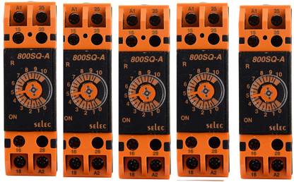 Selec 800 SQ-A [Pack of 5] Programmable Electronic Timer Switch