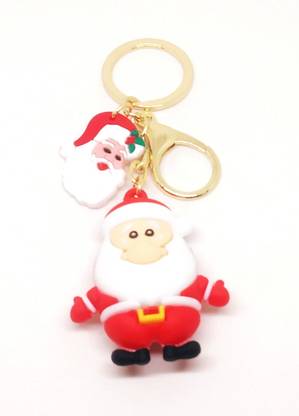 Trunkin TRN3405 Cute Santa Claus Christmas Snow December Xmas Keyring Key Chain