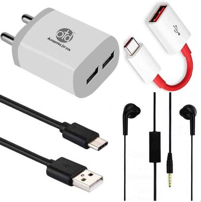 OTD Wall Charger Accessory Combo for Huawei Mate 40, Huawei Mate 40 Pro, Huawei Mate 40 Pro Plus, Huawei Mate 9 Pro
