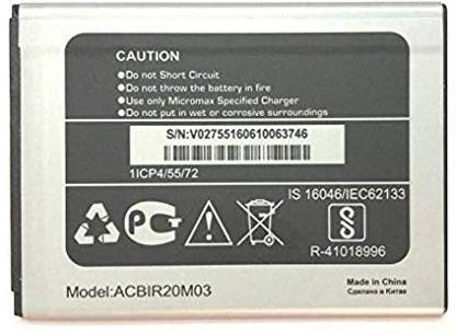 Lapvious Mobile Battery For  Micromax Canvas 5 LITE