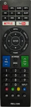 Ehop Remote Control for LED LCD Smart TV Sharp Remote Controller