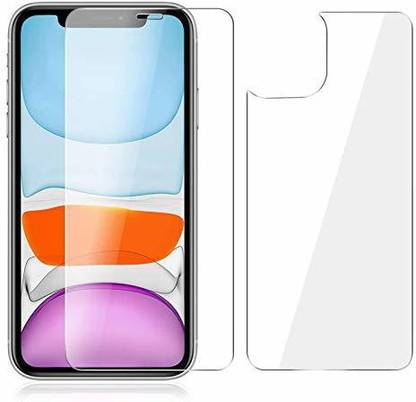 SOLIVAGANT Front and Back Tempered Glass for Apple iPhone 11 Pro Max