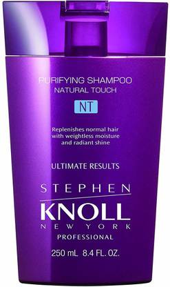 STEPHEN KNOLL NEW YORK PROFESSIONAL Natural Touch Purifying Shampoo, 8.4 Fluid Ounce
