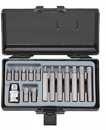 Mescotools TORX BIT SET SHORT AND LONG Socket Set