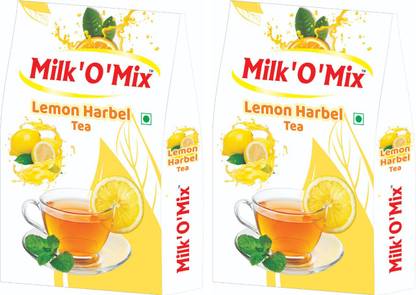 Milk'O'Mix Lemon Herbal Tea Combo Lemon Herbal Tea Box