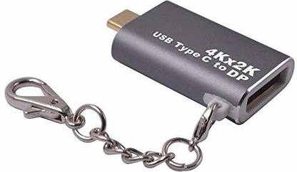 microware USB Type-C USB 3.1 to DP DisplayPort Adapter 4Kx2K 60Hz HDTV Adapter for MacBook DisplayPort Adapter Laptop Accessory