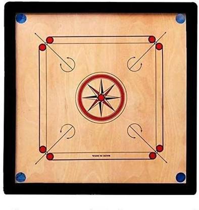 SST High Quality Wooden 66.04 cm कैरम बोर्ड