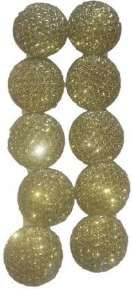 Aapal Collection Yellow Color Fancy Button (Pack of 10 pcs) Fabric, Metal Buttons