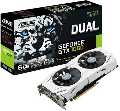ASUS VR Ready Dual GDDR5 6 GB NVIDIA Chipset 192 bit 1809 MHz Graphics Card