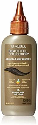Clairol Beautiful Collection Advanced Gray Solution Hair Color , Black