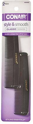 CONAIR Hard Rubber Pocket and Barber Comb