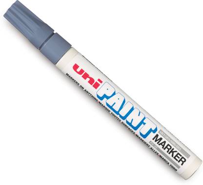 uni-ball PX20 Paint Markers (Grey Ink, Pack of 1)