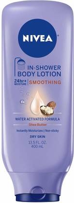 NIVEA Body In-Shower Smoothing Body Lotion for Dry Skin
