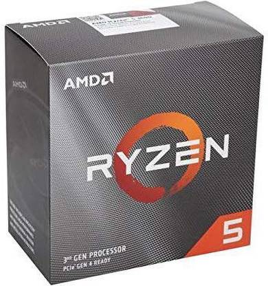 AMD Ryzen 5 3500 with Wraith Stealth Cooler (100-100000050BOX) 3.6 Ghz Upto 4.1 GHz AM4 Socket 6 Cores 6 Threads 3 MB L2 16 MB L3 Desktop Processor