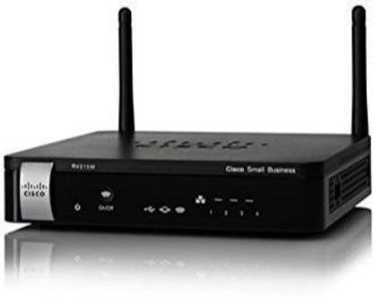 CISCO Wireless Security Router Wireless Router 2.4 GHz 100 Mbps Wifi Speed Dual Band Internal & External Antenna Both (Ethernet and ADSL)