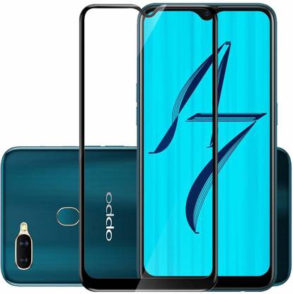 NKCASE Edge To Edge Tempered Glass for Oppo A7